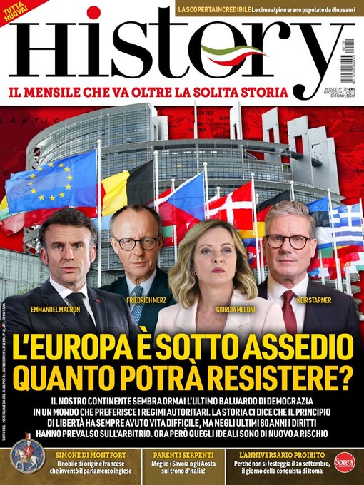 Title details for History  by Sprea S.p.A. - Available